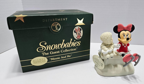 Snowbabies disney minnie me - disney, minnie's&